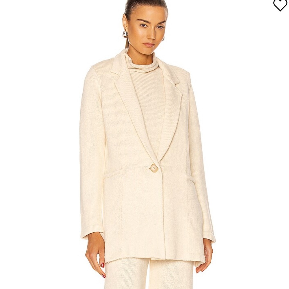 St Agni Bloom Knit Blazer